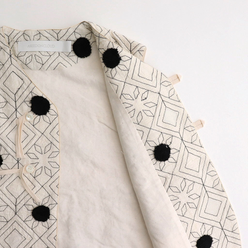garden instrumentalist vest #Off white [251701]