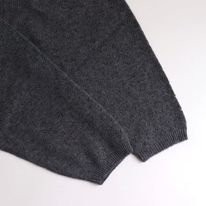 maison de montage / Chambre Pullover #charcoal gray [mdm01-03]