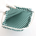 巾着 #GINGHAM GREEN [TMB-2585H]