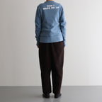 裏起毛 HAVE A KIP SWEAT SHIRT #Blue Gray [no.7267]