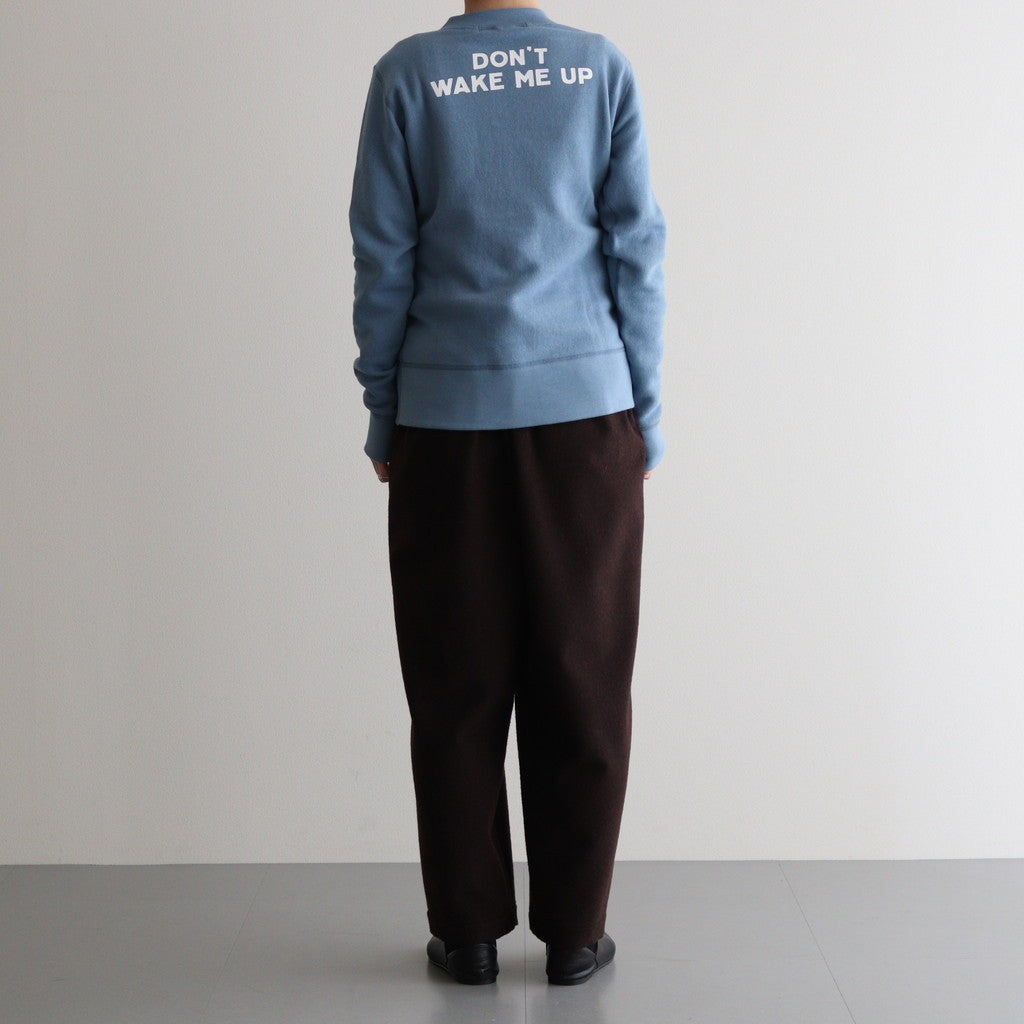 裏起毛 HAVE A KIP SWEAT SHIRT #Blue Gray [no.7267]