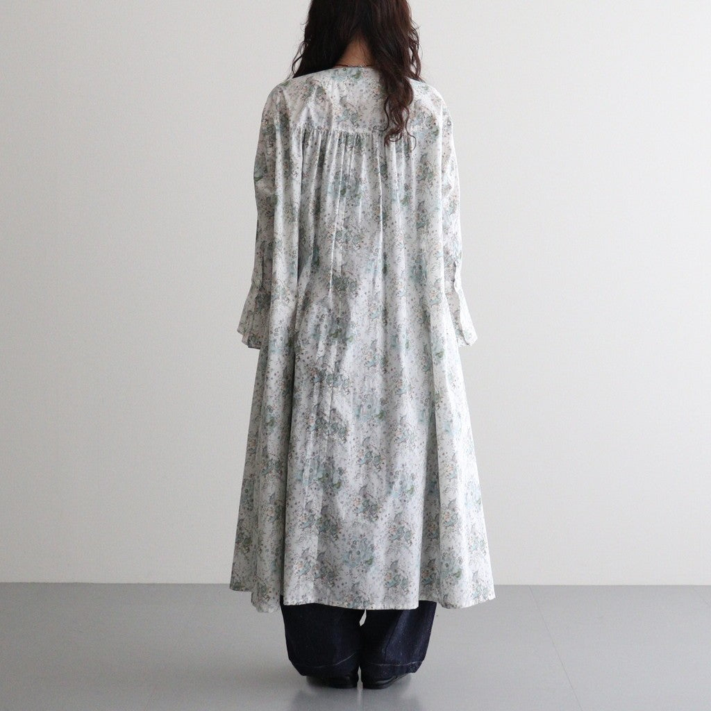LIBERTYFABRICS Yoke dress #Keighley [26F-OP012-LP]