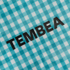 PAPER TOTE SMALL #GINGHAM TEAL [TMB-2286H]