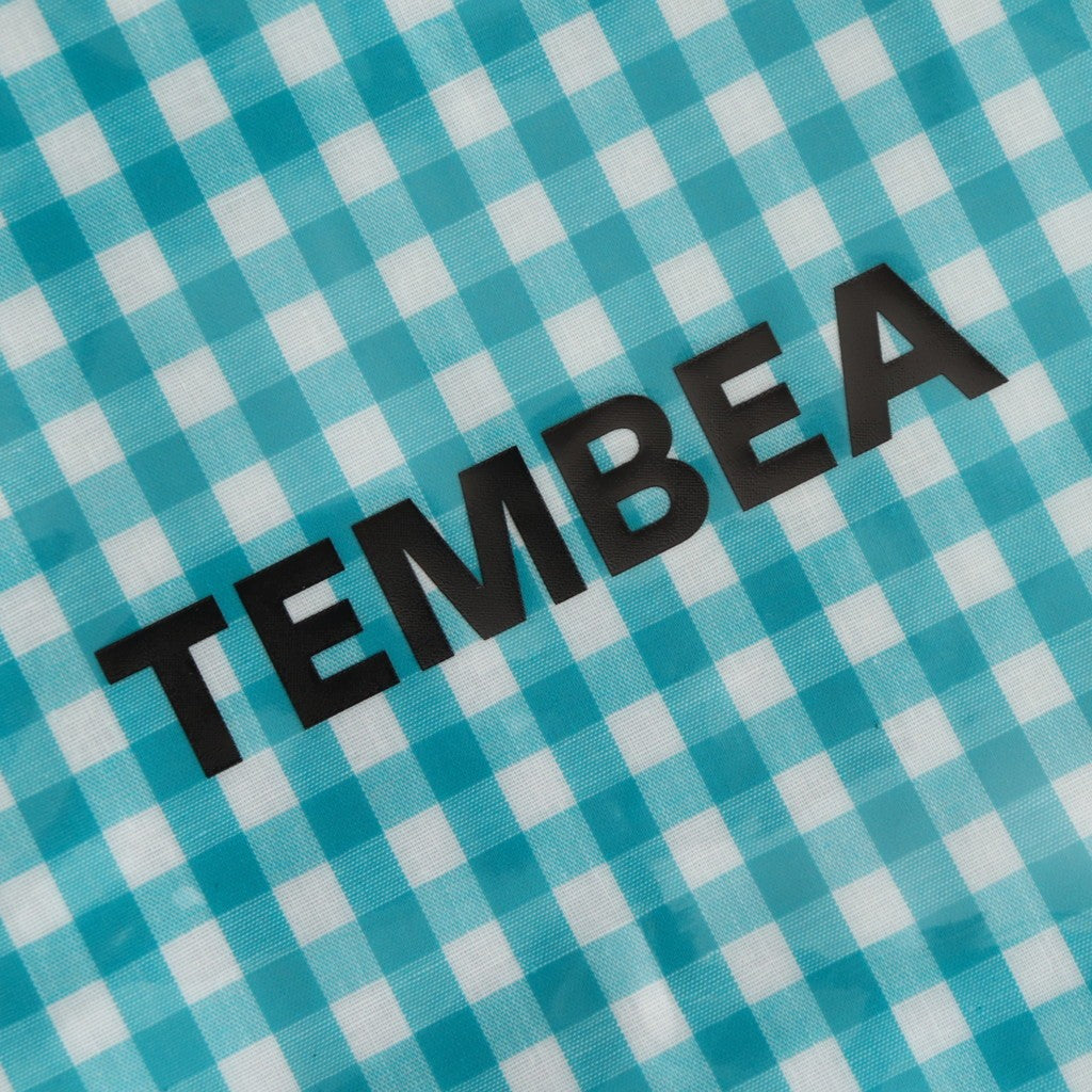 PAPER TOTE SMALL #GINGHAM TEAL [TMB-2286H]