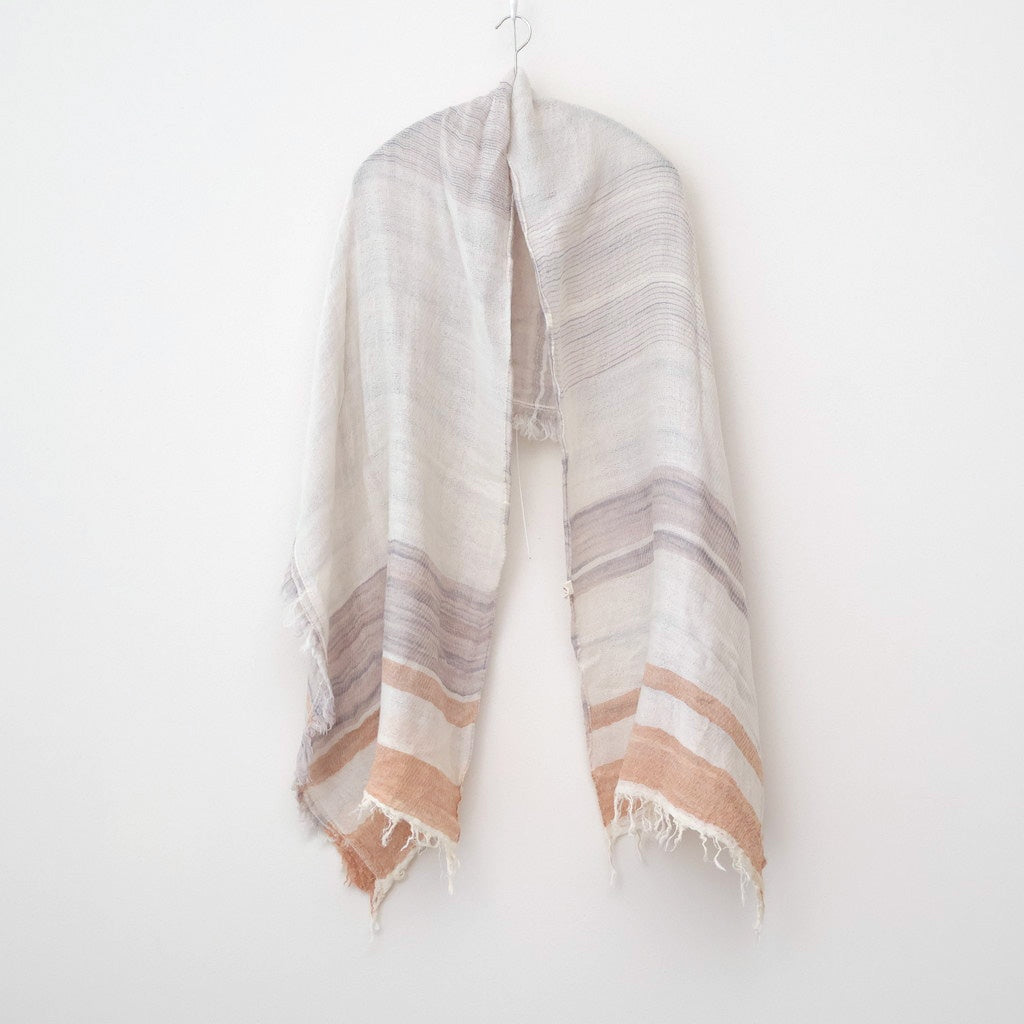 roots shawl MIDDLE #O [BE-GY-828]