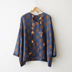 Renelle blouse #blue [32-0018A]