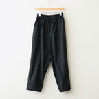 ⼼の花苑 Relaxed-fit trousers #black [TLF-226-PT007-ec]