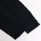 Sankayo ​​cable knit jacket #Navy [242806]