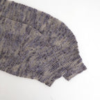 linen & silk melange slub yarn P/O #violet melange [WXSP-UW101]