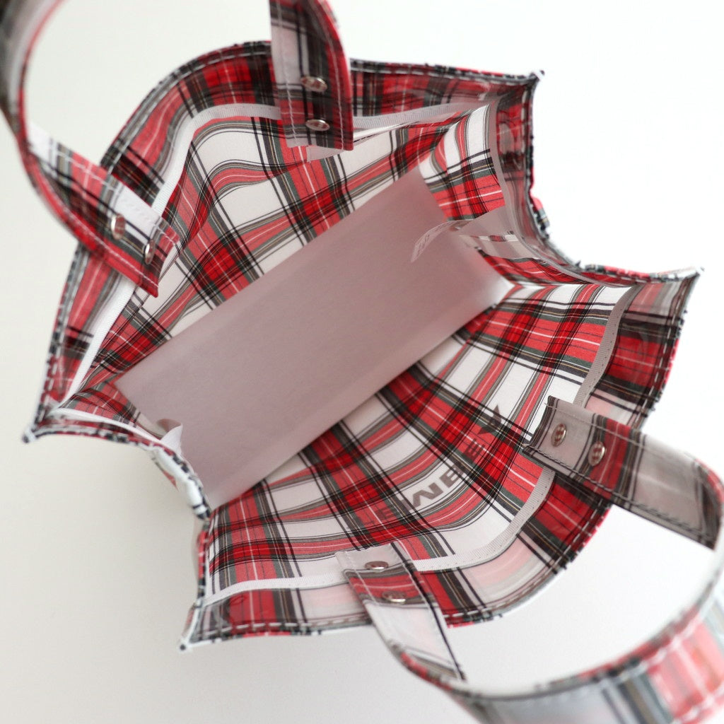 PAPER TOTE SMALL #CHECK DRESS STEWART [TMB-2286H]