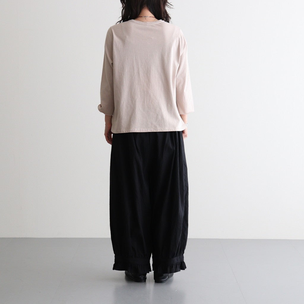 芽：フリルプルオーバー #ash rose [13262-04307]