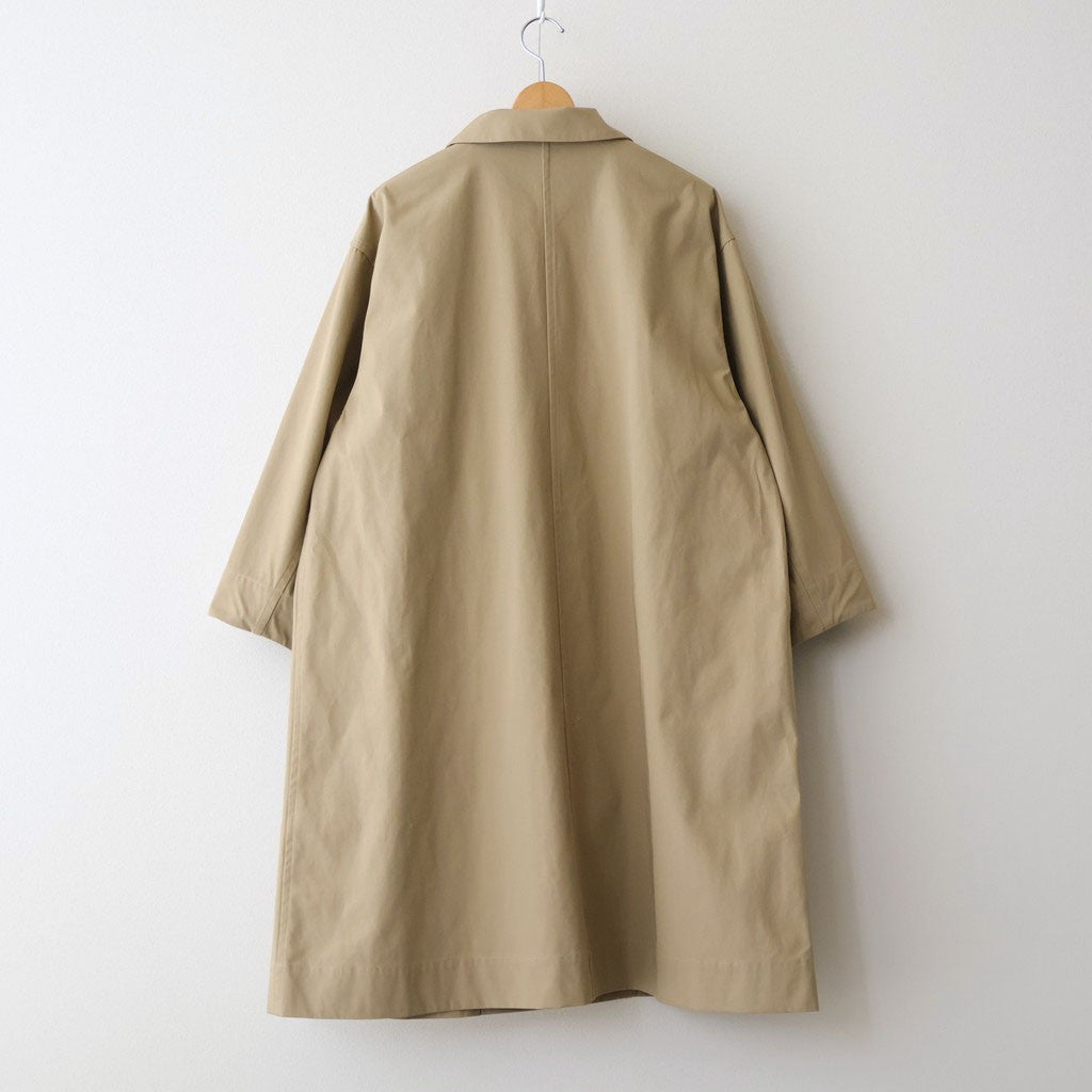 ⼀握の⾔葉 Oversized coat #beige [TLF-226-CO002-Reht]