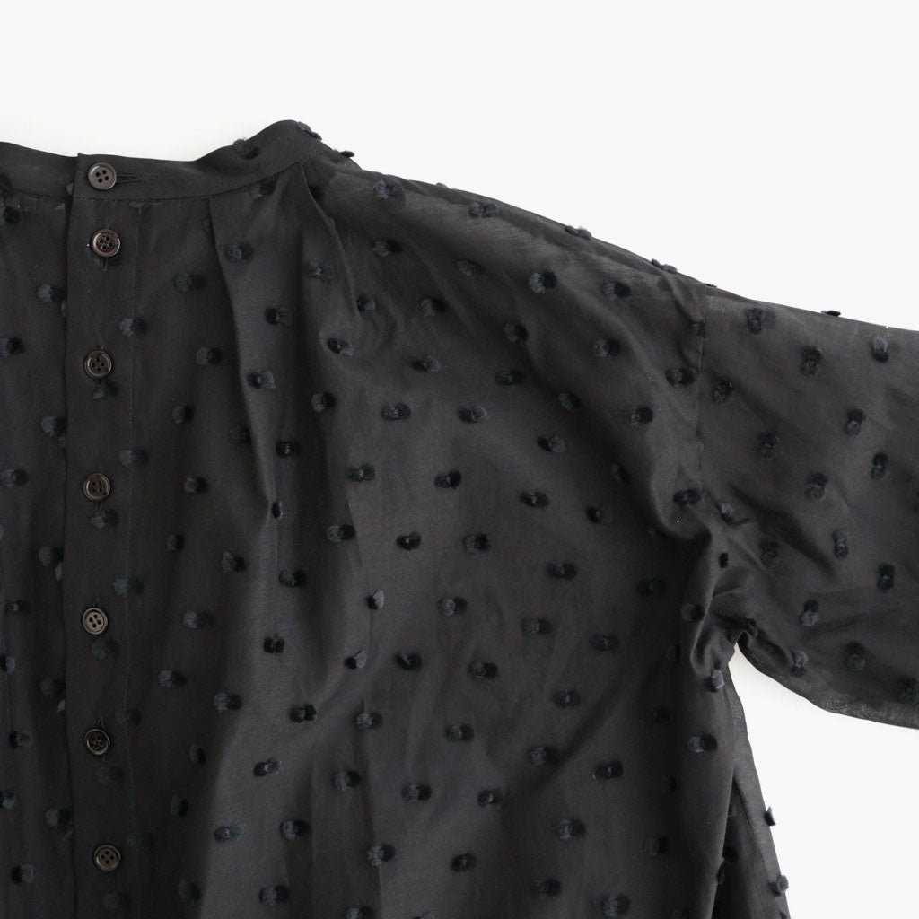 C.J. SMOCK BLOUSE #Black [no.8295]