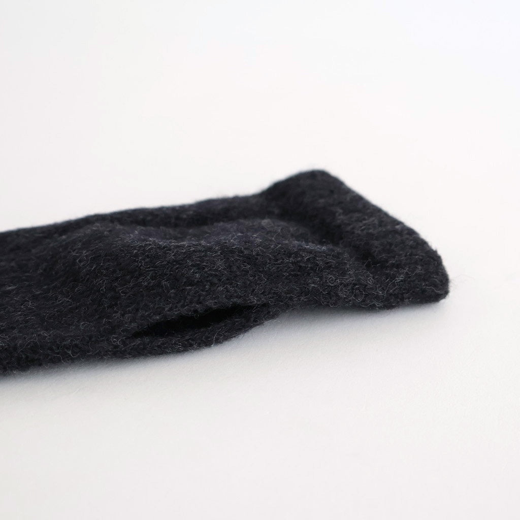 ARM WARMER #CHARCOAL/LAVENDER [TMB-GNT27]