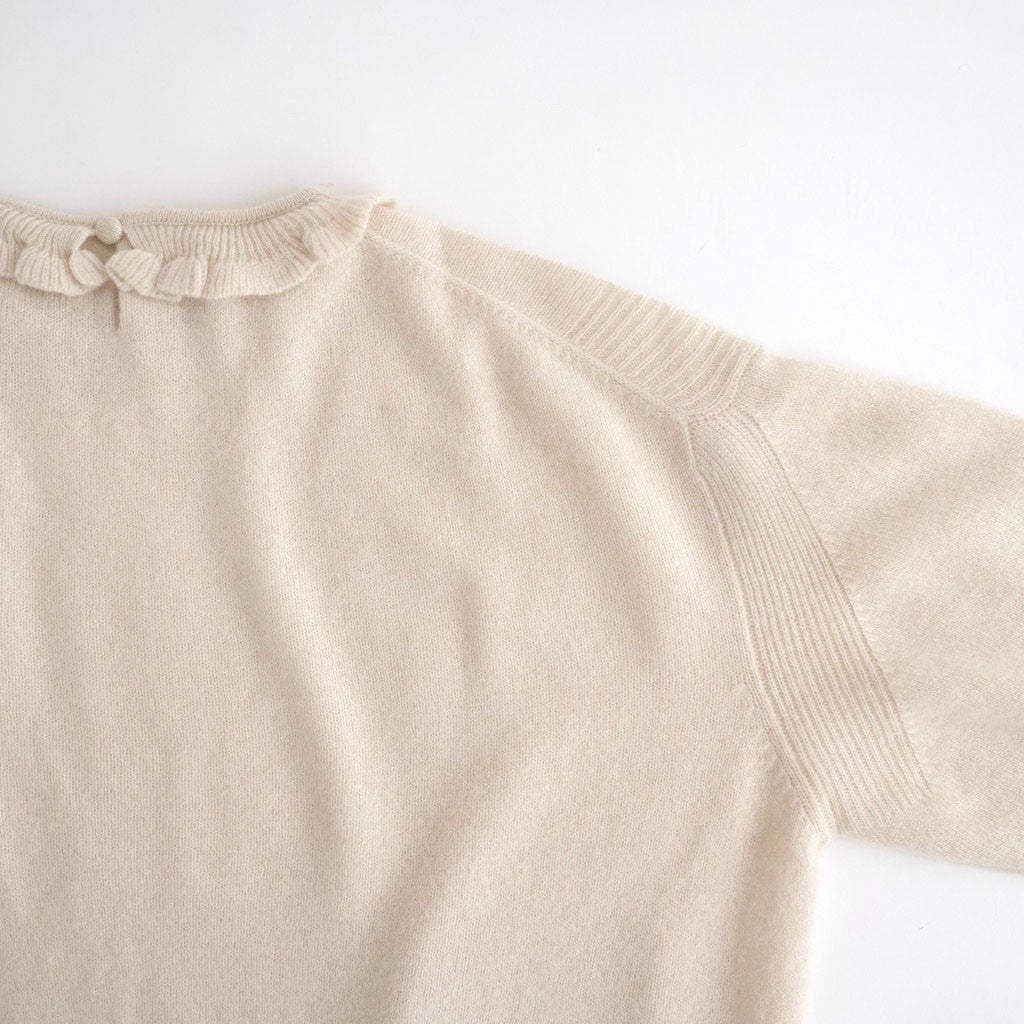 Volant pullover #ivory [32-0032A]