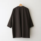 Verlaine Wool Cotton Coat #D.BR [A232262TC887]