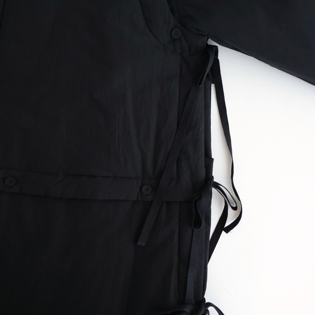 昼想夜夢：Quilted coat #black [13251-17101]