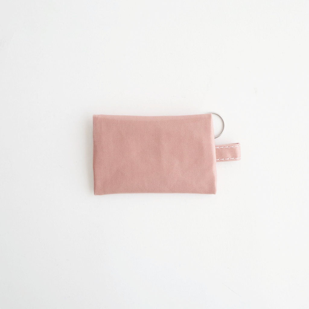 FLAT POUCH MINI #SMOKY PINK [TMB-2542A]