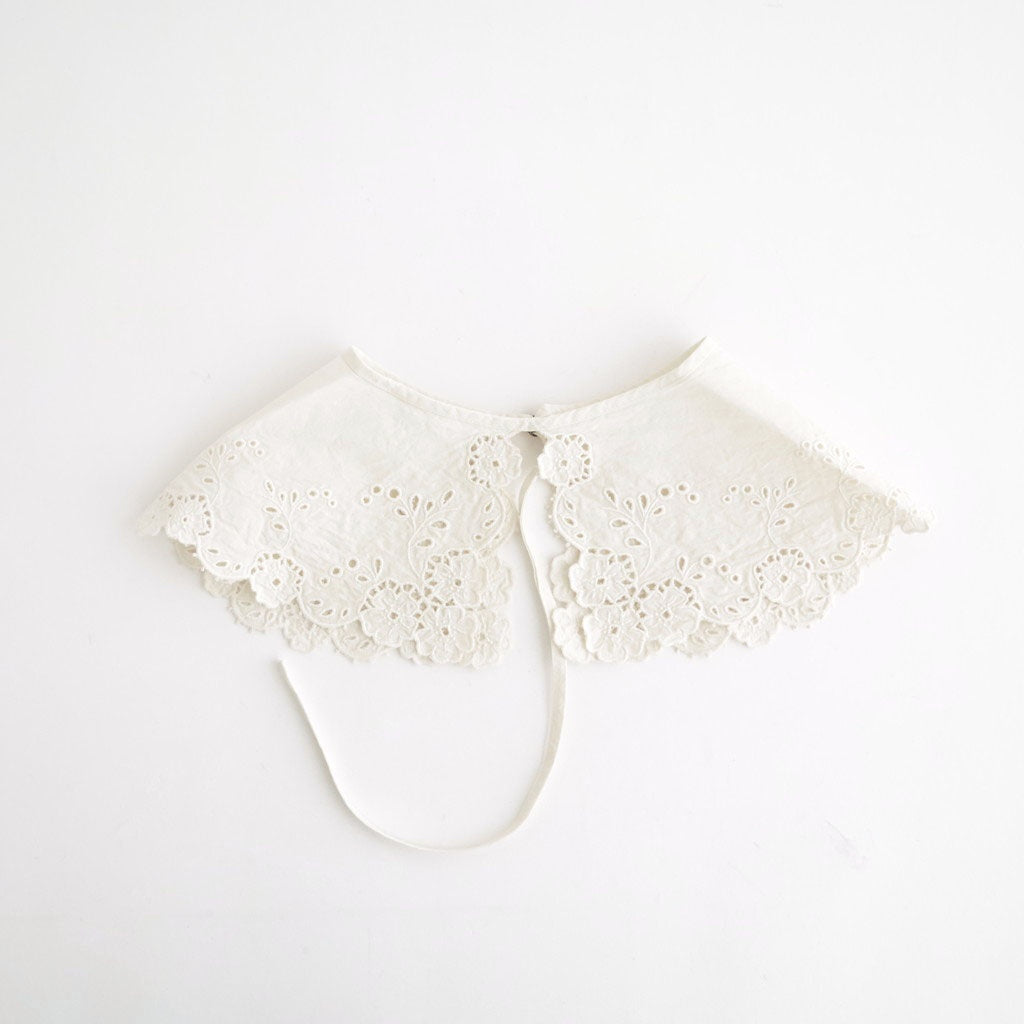 乾いた庭：付け襟 #powder pink [13261-05516]