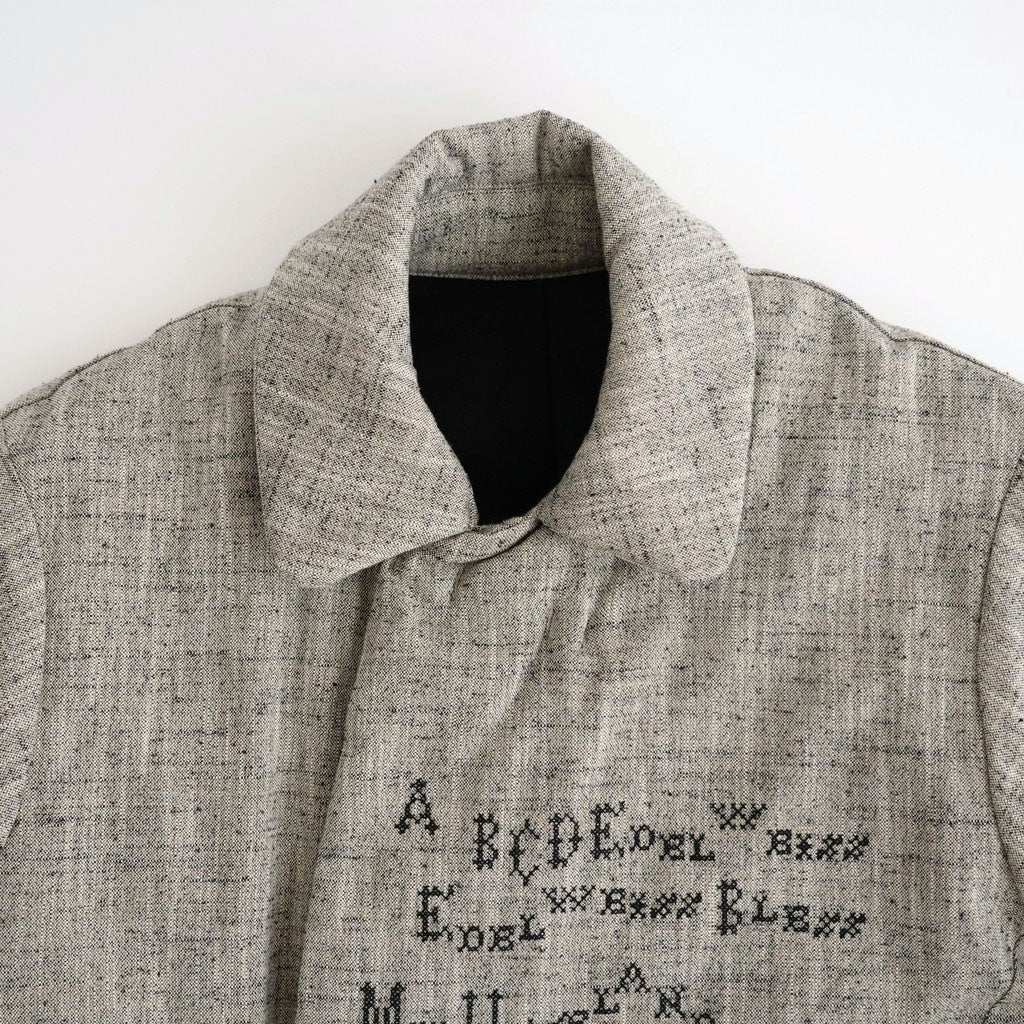 Memories quilt blouson #Light Grey [262204]