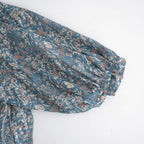 LIBERTYFABRICS Flared blouse #Wandervogel [26F-SH013-LP]