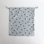 C.T DRAWSTRING BAG (L) #terrier [no.6928]