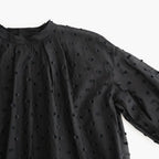 C.J. SMOCK BLOUSE #Black [no.8295]