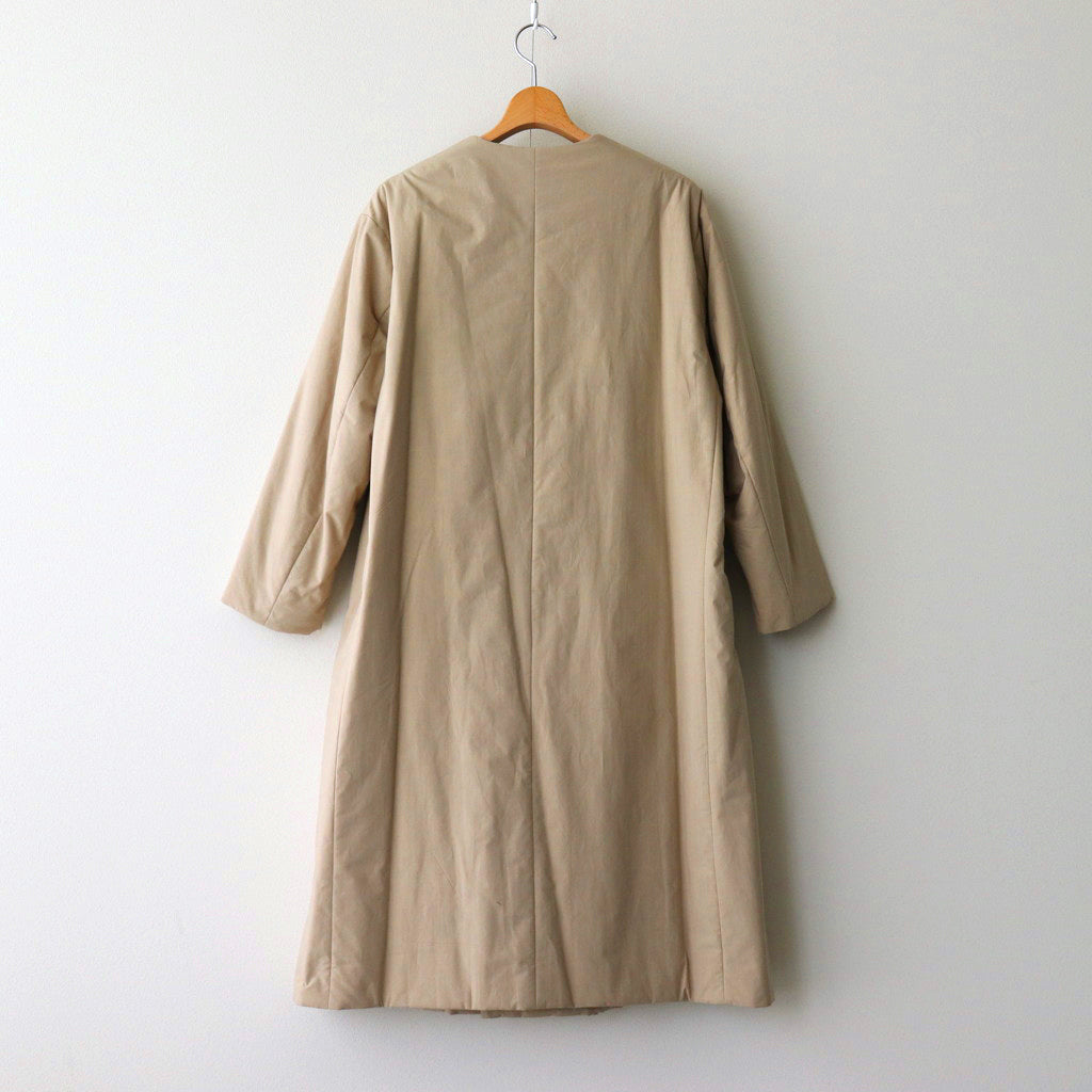 PUFF COAT #Beige [no.7077]