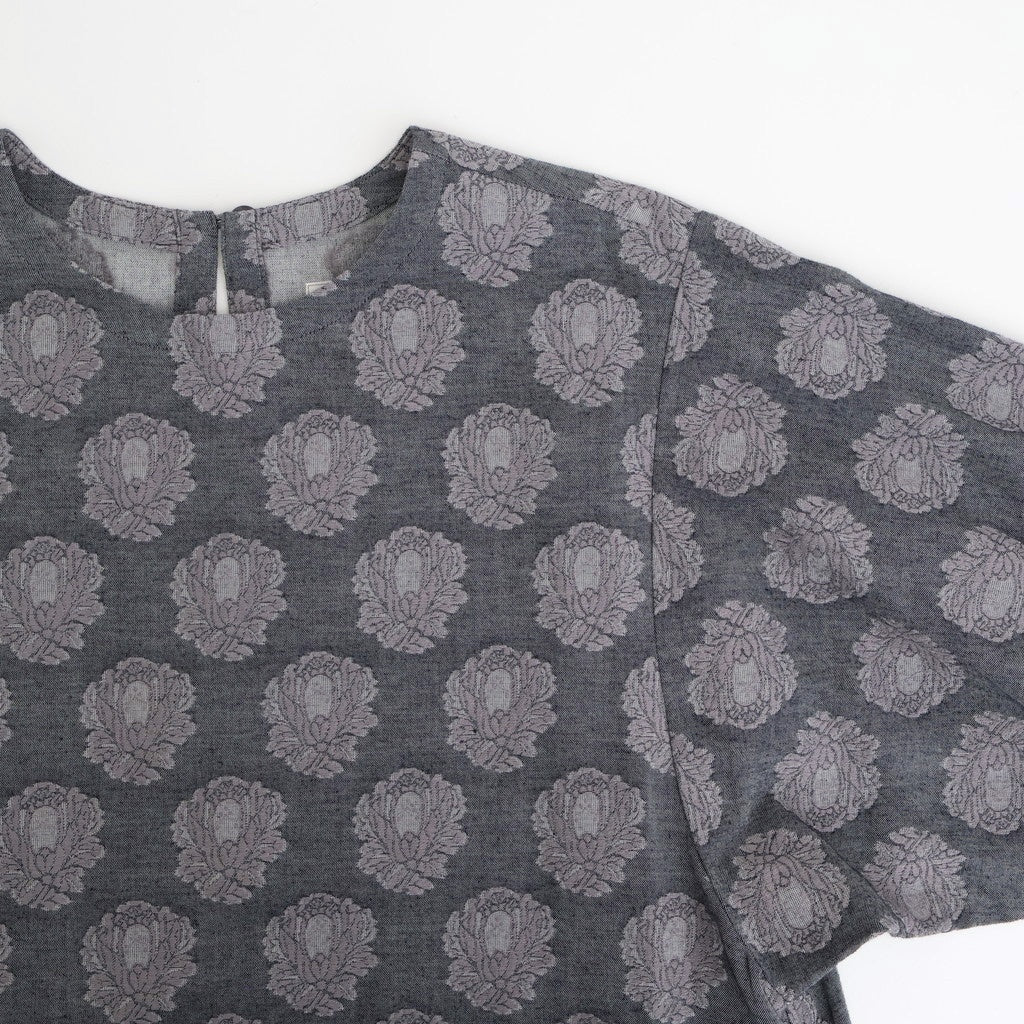 紅掛空：Dress #B gray X cloudy pink [13251-11211]