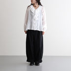 スネイルブラウス #Off white [26-403]