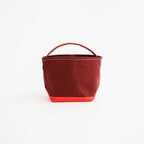 CUBE TOTE SMALL #BURGUNDY/RED [TMB-2683N]