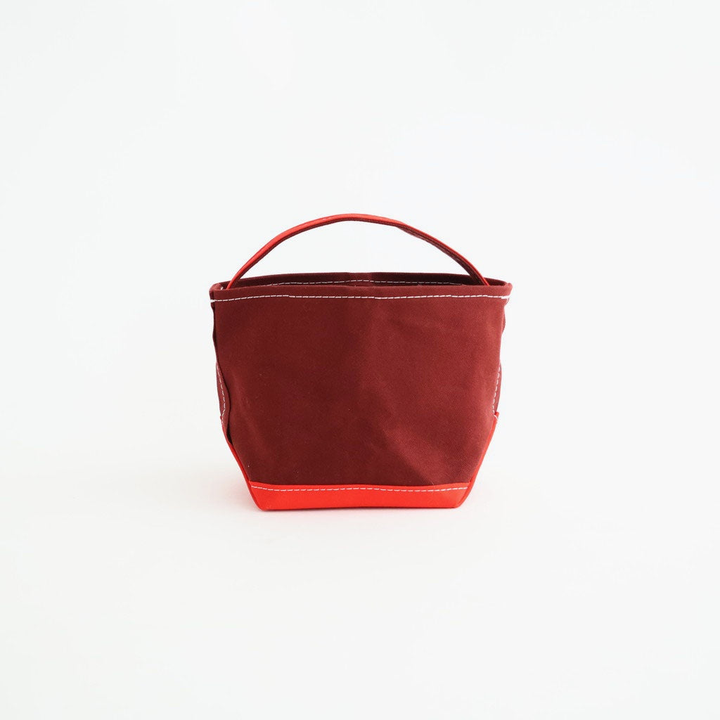 CUBE TOTE SMALL #BURGUNDY/RED [TMB-2683N]