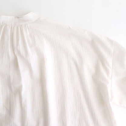 半透明の沈黙 Flare blouse #Off White [TLF-225-sh009-cdv]