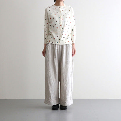 COAT OF ARMS CARDIGAN #White [no.7388]