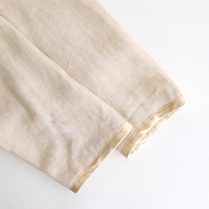 DENSELY LINEN TRIMING BOLERO #Antique White [no.7311]