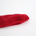 fine lambs wool fingerless gloves #red [WVFL-UW120]