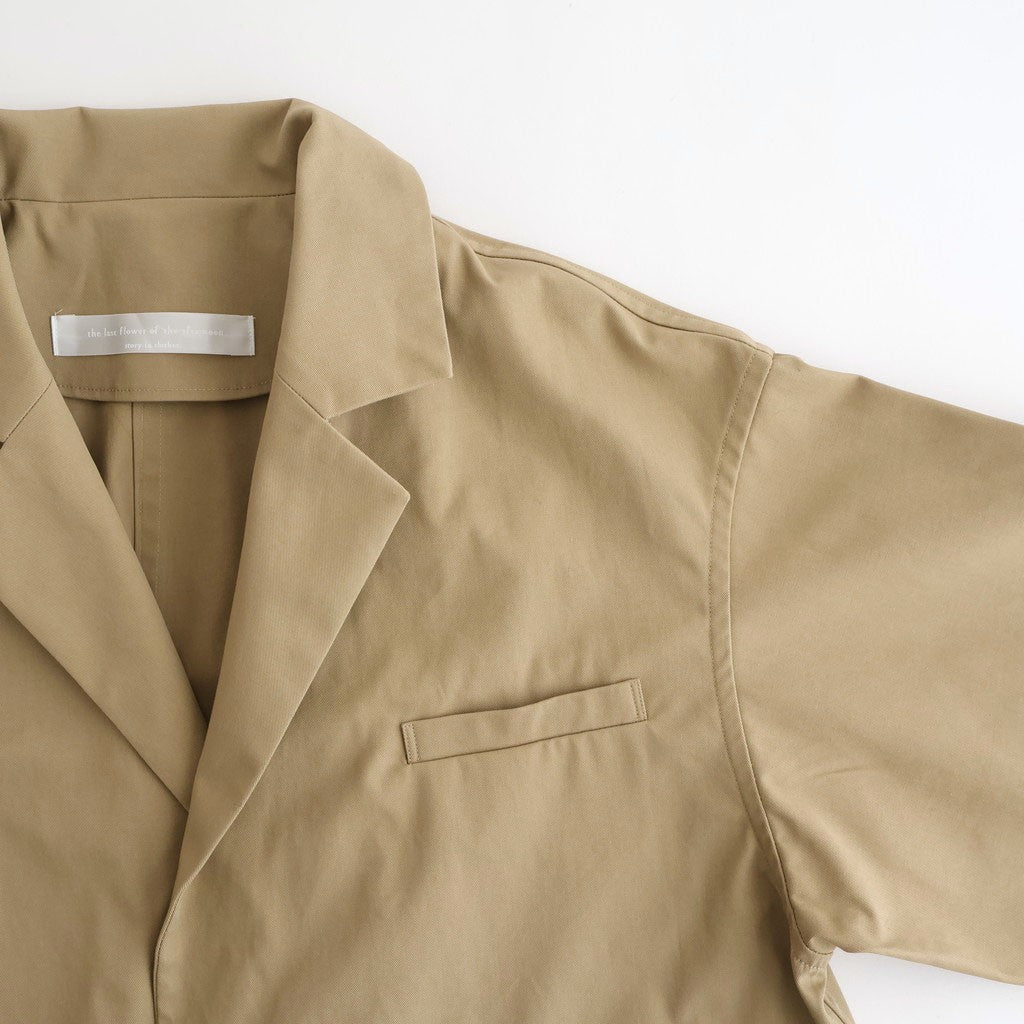 ⼀握の⾔葉 Oversized coat #beige [TLF-226-CO002-Reht]