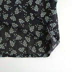 French Komon Dress #black [31-0039S]