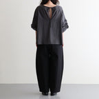 Chambon Cotton Pants #BK [A232261PP861]