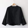 ⽩⽇の夢 Double breasted jacket #Black [TLF-225-jk001-dja]