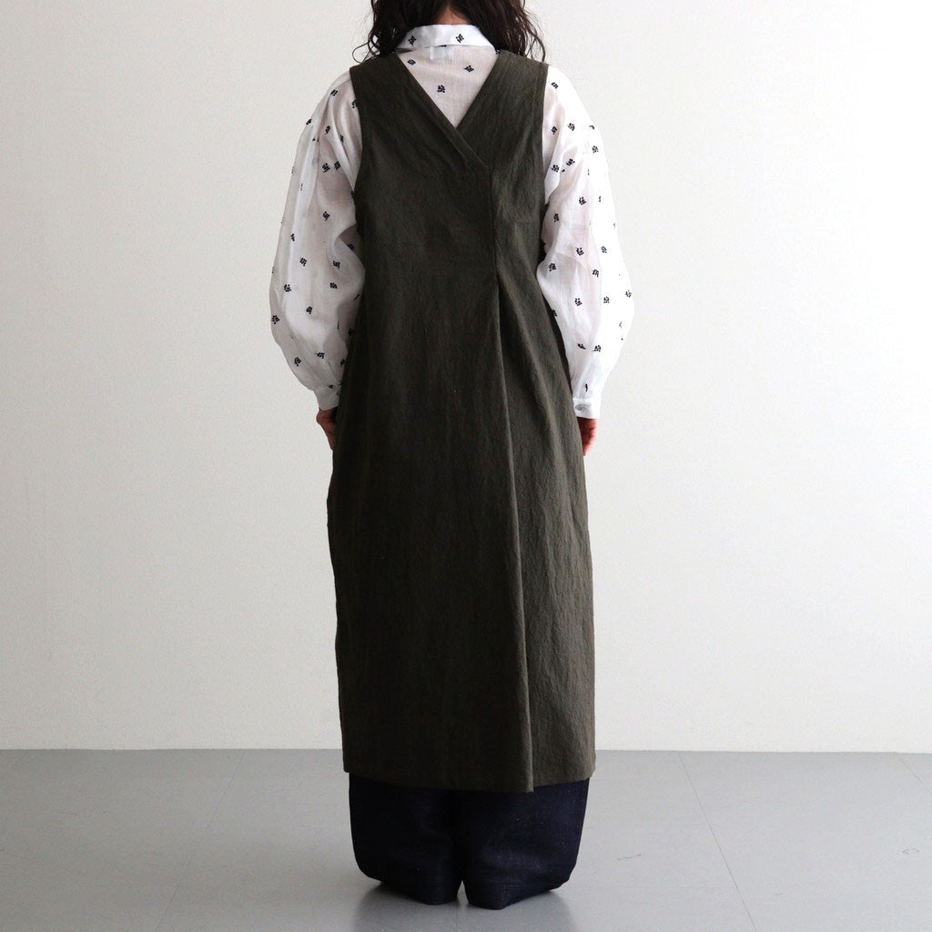 HW pull-on dress #Khaki [261308]