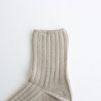 SOCKS #Smoke Beige [no.5113]