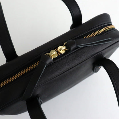 square hand bag #black