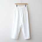 ⼼の花苑 Relaxed-fit trousers #white [TLF-226-PT007-ec]
