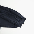 40s COTTON POPLIN PLAIN REGULAR COLLAR SHIRT WITH GATHER #3900 NAVY [NSL26522]