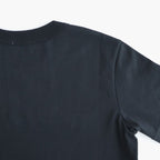 PILE EMBROIDERY T-SHIRT #Black [no.7979]