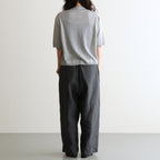 Fesca Linen Knit No Collared #GRY [A232261TK865]