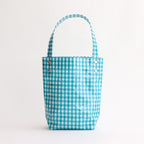 BAGUETTE TOTE MINI #GINGHAM TEAL [TMB-2381H]