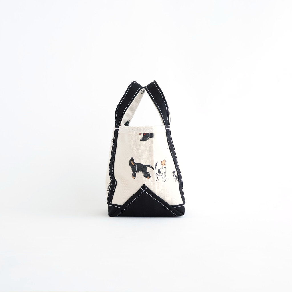 TOTE BAG MINI #DOG-1/BLACK [TMB-2225N]