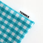 Drawstring bag POCHETTE #GINGHAM TEAL [TMB-2137A]